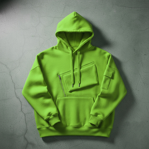 Streetwear Manufacturer Autumn Hoodies Clothing Digital <b>Thick</b> <b>Fleece</b> Zipper-Up Oversized Vintage Hood 100% Cotton for Men - Product Image 1