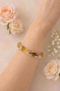 แฟชั่นหรูหราอินเทรนด์เพชรไรน์สโตนเรซิ่นขัดเงาธีมเทวดาสร้อยข้อมือเครื่องประดับสตรีบุคลิกภาพหลากสี - Product Image 5