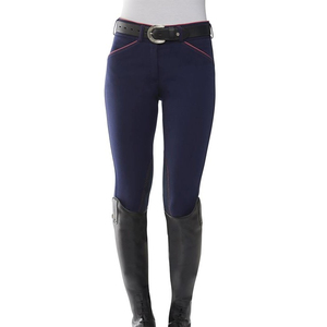 Pantalones de equitación personalizados para mujer, con asiento completo, ropa ecuestre con material de spandex, tipo leggings. - Product Image 6