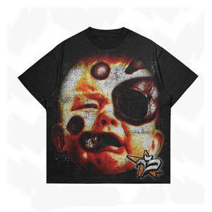 100% Cotton Men Unisex Regular Fit O-Neck Short Sleeve Breathable Quick Dry Heavyweight Silk Screen Printed Front High T-Shirts - Product Image 6
