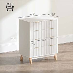 Cómoda Blanca para Sala de Estar con Gran Espacio de Almacenamiento - Product Image 6