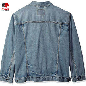 Chaqueta Vaquera Personalizada de Primera Calidad Ryan Pro Gear para Hombre, Cierre de Botones, Acolchada, de Secado Rápido, con Logotipo Personalizado - Product Image 2