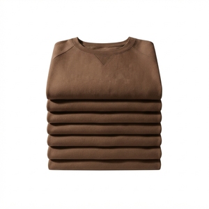 Sudadera de Cuello Redondo para Hombre al por Mayor, Sudadera Informal de Algodón y Felpa, Fabricante de Ropa con Logotipo Personalizado - Product Image 3