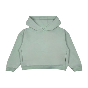 Sweat à capuche coupe oversize pour femme, taille unique, en coton tricoté 100 %, coupe-vent, avec logo embossé sur le devant, idéal pour l'hiver et les occasions formelles - Product Image 1