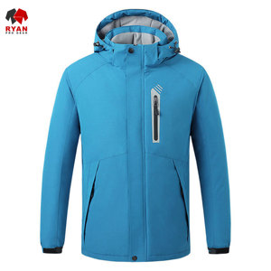 Veste Softshell Unisexe Coupe-Vent, Imperméable et Respirante avec Logo Personnalisé et Col à Capuche – Vente en Gros - Product Image 3