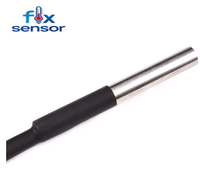 Sonde de température étanche DS18B20, câble de détection numérique de la température de l'eau, en acier inoxydable