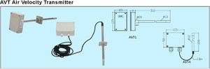 Transmisor de velocidad de aire AVT - Product Image 6