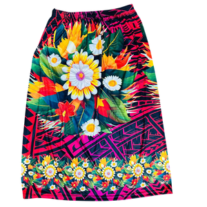 Lavalava Polinesia al por Mayor, Serie Signature en Tonos Pastel con Detalles Tribales Minimalistas, Logotipo Personalizado, Sialkot Gear - Product Image 4