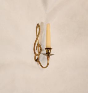 Stylish Decorative Metal Candle Sconce Iron Wall Holder For Modern Apartment And Home Interior Decoration - Product Image 1