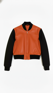 เสื้อแจ็คเก็ตวาร์ซิตี้ผู้ชายสไตล์ Letterman ลำลอง สตรีทแวร์ น้ำหนักเบา สวมใส่สบาย ดีไซน์แบบเสื้อเบสบอล - Product Image 6