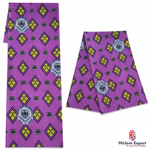 Luxury Custom African Wax Fabric Europe Israel Islands Wedding Gowns Party Wear Home Furnishings Fashion Textile FactoryLuxury - Product Image 4