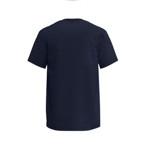 Camiseta de punto de manga corta para hombre, cuello redondo, acanalada, de algodón ringspun, para uso casual - Product Image 2