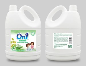 On1 chanh & sả 1.5L chất lỏng rửa chén chất tẩy rửa thơm chanh thơm hộ gia đình làm sạch số lượng lớn dùng một lần - Product Image 4