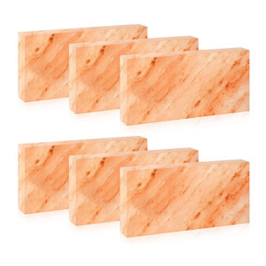Ladrillos de Sal Rosa del Himalaya Natural, Ladrillos de Sal del Himalaya Sólidos, Ladrillos de Sal del Himalaya de Larga Duración para Diseño de Interiores - Product Image 1