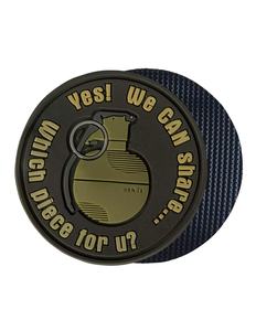 Parches Personalizados Bordados en 3D de PVC y Silicona Resistentes para Equipos de Paintball - Product Image 3