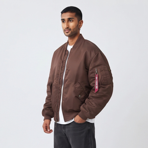 Chaqueta de Piloto MA1 de Moda para Hombre, Ligera, Resistente al Viento, Estilo Urbano - Product Image 6