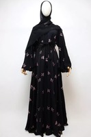 Dernière conception Abaya Maxi de style parapluie turc 2026 pour femmes musulmanes, en polyester léger, respirant et antistatique, extensible dans quatre directions