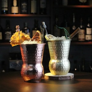 Nouvelle chope à bière en acier inoxydable argenté pour bar menthe Julep tasses en gros en acier inoxydable bière Julep tasse - Product Image 3