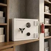 Brankas Rumah Tahan Api Anti Maling, Brankas Baja Tahan Api dengan Perlindungan Anti Bor AX-080