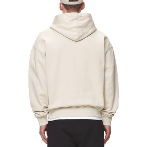 Men Athletic Pullover Hoodie 470 GSM Cotton Fleece Heavyweight <b>Training</b> Streetwear Sweatshirt OEM Factory - Product Image 4