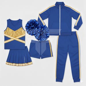 Uniformes de cheerleading pas chers avec strass scintillants en gros, uniformes d'entraînement verts pour cheerleaders, uniformes de cheerleading pour adultes pour le basketball - Product Image 2