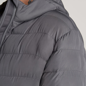 Men Hooded Puffer <b>zip</b> <b>up</b> <b>Jacket</b> for man Winter Warm Quilted Down Coat Insulated <b>Zip</b> <b>Up</b> Outerwear Windproof Custom Logo Available - Product Image 4