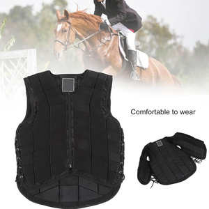 Chaleco de equitación de diseño ligero y ajuste cómodo con tela transpirable y uso suave y cómodo. - Product Image 4