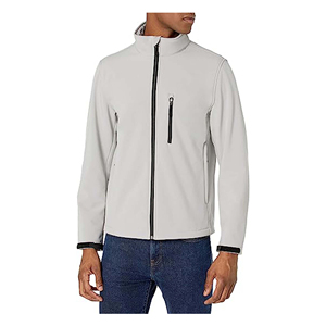 Achetez des vestes softshell coupe-vent et imperméables pour hommes, sur mesure, en gros, à bas prix, modèle décontracté 2025 - Product Image 3