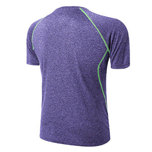 T-shirts respirants à séchage rapide pour hommes, manches courtes, légers, pour la gym, le fitness, la performance, la compression, la musculation - Product Image 2