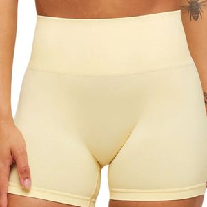Womens Everyday Seamless Sports <b>Shorts</b> High Waist Elastic Stretch Workout Gym Running Yoga Training Fitness Activewear - Product Image 3