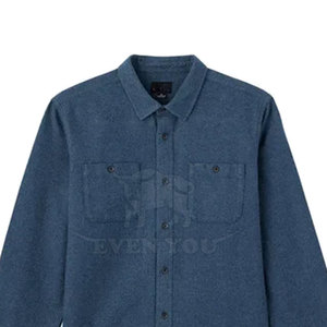 Camisa de Franela Personalizada de Alta Calidad, Textura Suave, Duradera, Elegante, Ecológica, Transpirable, Material de Algodón/Lana, Corte Regular - Product Image 5