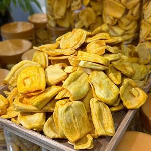 Vacuum Fried Jackfruit Chips Crispy Natural Fruit Snack Bulk Wholesale OEM Vietnam Supplier Blue Lotus - Product Image 2