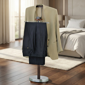 Porte-valet LS136 moderne en bois et métal de haute qualité, rangement domestique, présentoirs de vente, vente en gros eBay Taïwan - Product Image 1