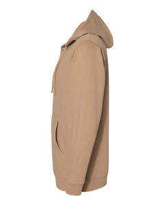 Sweat-shirt polaire zippé à capuche pour homme, couleur unie, coupe décontractée, vêtement d'automne, marque privée, vente en gros - Product Image 3
