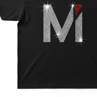 T-shirt Homme Oversize Respirant de Haute Qualité avec Strass et Diamants, Motif Graphique Streetwear, Logo Personnalisé, Grandes Tailles – Vente en Gros