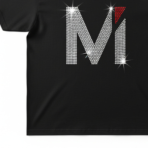 Wholesale High Quality <b>Rhinestone</b> Shirt Men Graphic Oversized Streetwear Bling Diamond T-shirt Custom Logo Plus Size <b>Top</b> - Product Image 2