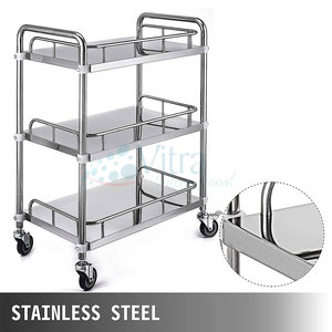 Carrito de Instrumentos para Unidades de Cuidado del Paciente, Base Resistente, Fácil de Empujar, Ruedas Silenciosas - Product Image 5
