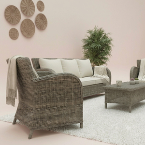 Modern Luxury Outdoor Synthetic PE Rattan Wicker <b>Armchair</b> UV-Resistant Eco-Friendly Waterproof High Density Foam <b>Dining</b> Chair - Product Image 5