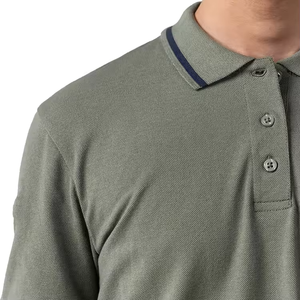 Camisas Casuales de Manga Corta para Hombre, Personalizadas al por Mayor, Tejido de Punto Antiarrugas, Bolsillo con Impresión Digital, Logotipo Frontal, 180g - Product Image 3