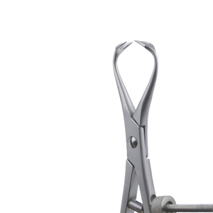 Pinza de reducción de rótula de 18 cm, manual, para sujeción ósea, de acero inoxidable alemán, ortopédica quirúrgica, Clase I, con certificación CE - Product Image 4
