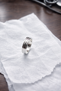 925 Sterling Silver Handmade Stackable Band Unisex Engagement <b>Ring</b> - Product Image 4