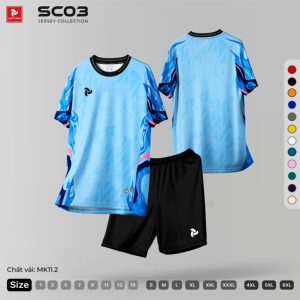 Ensemble de maillots de football personnalisés de qualité supérieure SC03, séchage rapide, respirant, sublimation, vêtements d'équipe de football, adultes, enfants, vente en gros, OEM, ODM - Product Image 6