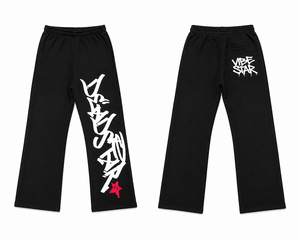 Conjunto Deportivo Unisex, Sudadera con Capucha y Cremallera Negra, Pantalones con Estampado de Dibujos Animados, Corte Regular - Product Image 4