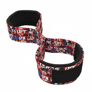 Correas de Muñeca para Levantamiento de Pesas con Logotipo Personalizado al por Mayor, Correas de Levantamiento de Pesas Resistentes en Forma de 8, Correas en Forma de 8 - Product Image 6