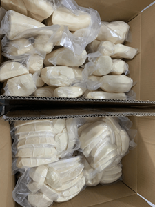 มันสำปะหลังเวียดนามแช่แข็งแบบหั่นชิ้น ทำความสะอาดและปอกเปลือก สำหรับขายปลีก - Product Image 4