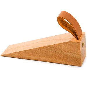 Hand-Carved Oak <b>Wood</b> Bird Door Stopper | Handmade Wooden <b>Doorstop</b> Wholesale - Product Image 3