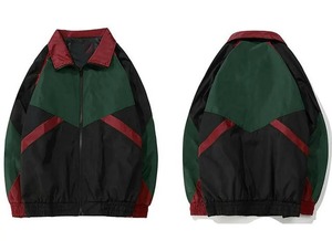 Classic Black Windbreaker Jacket Premium Waterproof Fabric Comfortable Fit Ideal for All Season Outdoor and Casual winter jacket - Product Image 3