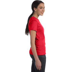 ALFORIOS INTERNATIONAL Polyester/Cotton <b>Canvas</b> High Quality Eco-Friendly O-Neck Digital Printing Plus Size Women's T-Shirts - Product Image 3