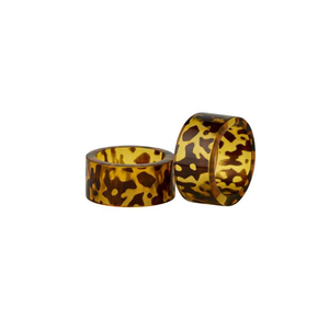 Anillos de Servilleta de Resina de Lujo, Novedad, Anillo de Servilleta de Madera y Resina, Anillo de Servilleta Creativo, Disponible en Otros Colores, Vajilla - Product Image 1