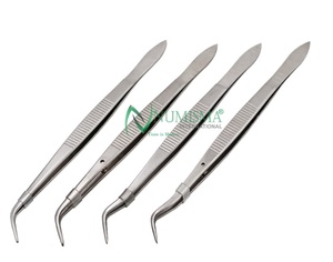 Pinces chirurgicales manuelles antistatiques professionnelles en acier inoxydable, certifiées CE, pour premiers secours et chirurgie générale - Product Image 5
